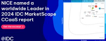 NICE named worldwide leader in 2024 IDC MarketScape CCaaS report