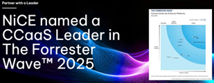 NiCE named CCaaS Leader in the Forrester Wave 2025